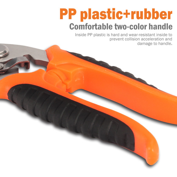 Premium Straight Razor Garden Pruner for Precision Cutting | KSEIBI