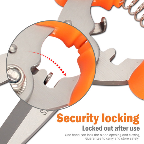 Descubre la mejor tijera de podar de jardín con hoja recta | KSEIBI