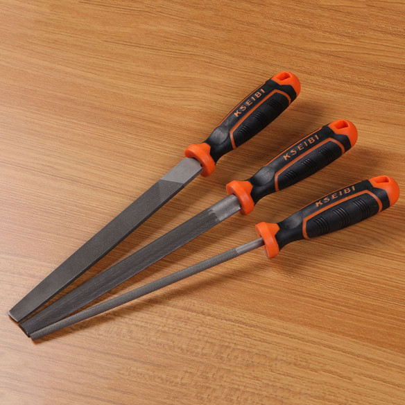 Lima Meia-Redonda De Aço: Ideal para Metalurgia e Marcenaria | KSEIBI