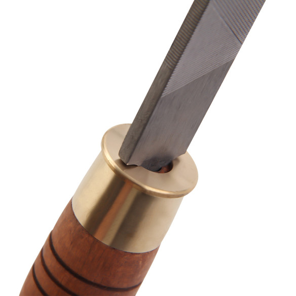 Lime à demi-ronde en acier/OPTIWOOD de qualité supérieure | KSEIBI