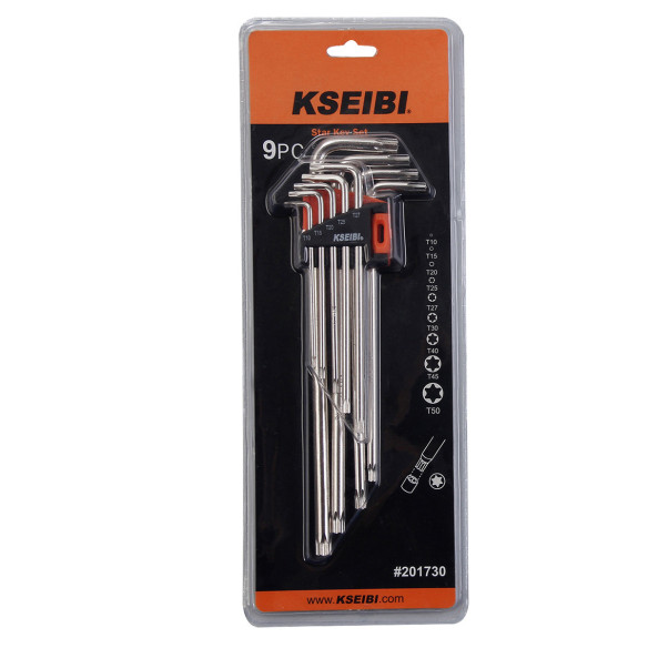 Set chei stea antifurt lungi pentru mașini | KSEIBI