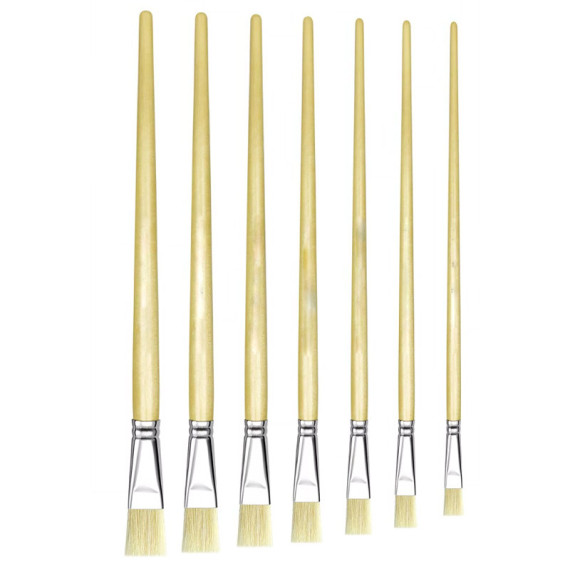 Pennello dritto #579 per pittura artistica | KSEIBI