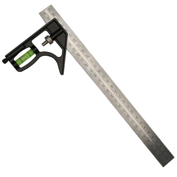 Riga combinata in acciaio inossidabile per precisione e durata | KSEIBI