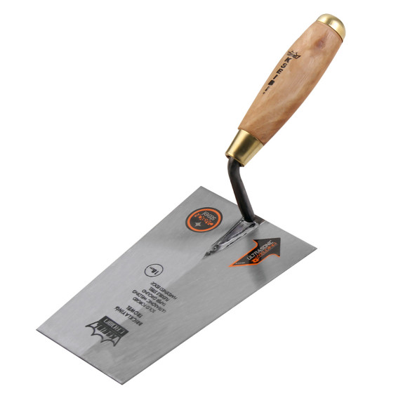 High-Quality Square Tip Bricklaying Trowel/Wood for Precision and Durability | KSEIBI