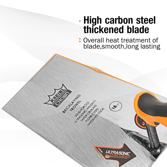Square Tip Bricklaying Trowels | Contractor's Tools | KSEIBI