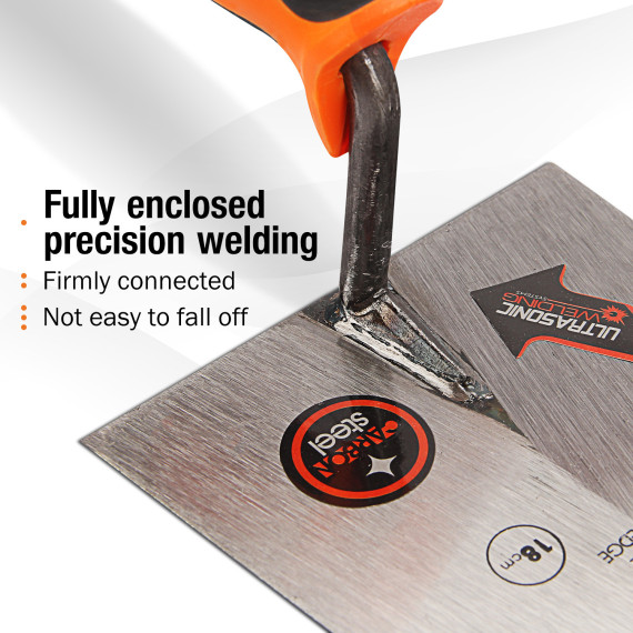 High-Quality Square Tip Bricklaying Trowel with ProGrip Handle for Precision Work | KSEIBI