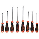 Slotted & Phillips Screwdriver 8pcs Set Plastic Rack |  Screwdrivers | KSEIBI