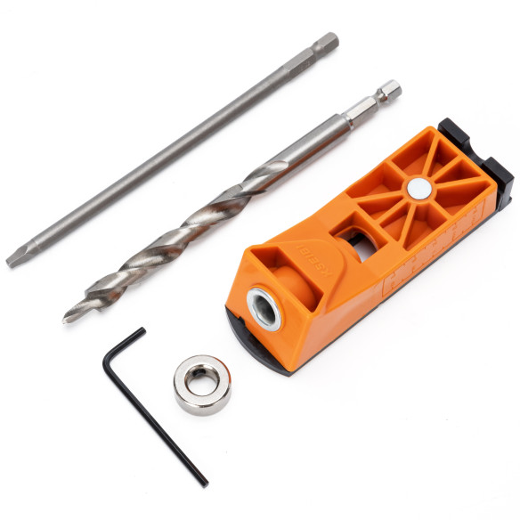 Set jig per fori a tasca mono canna di alta qualità | KSEIBI