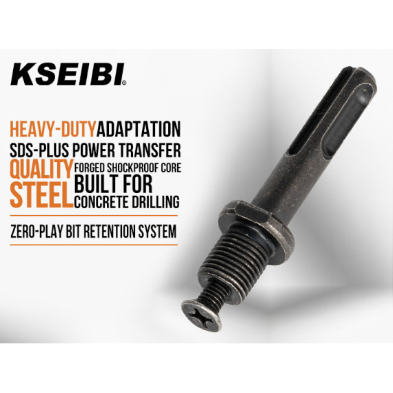 Adattatore SDS-plus/bright 1/2"-20 UNF per Trapano | KSEIBI