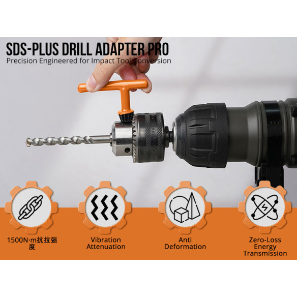 Adattatore SDS-plus/bright 1/2"-20 UNF per Trapano | KSEIBI