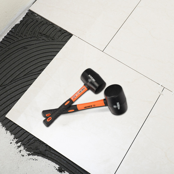 Durable Rubber Hammer for Precision Work and Comfort | KSEIBI