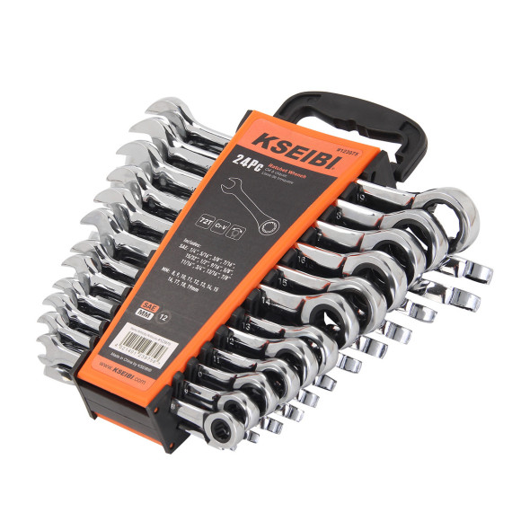 High-Quality Ratchet Combination Wrench Set for Every Job | KSEIBI