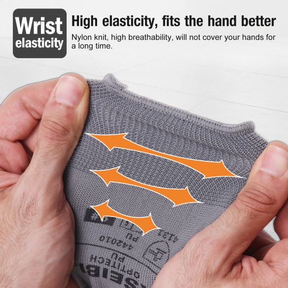 Gants en pu de haute qualité pour travaux manuels | KSEIBI