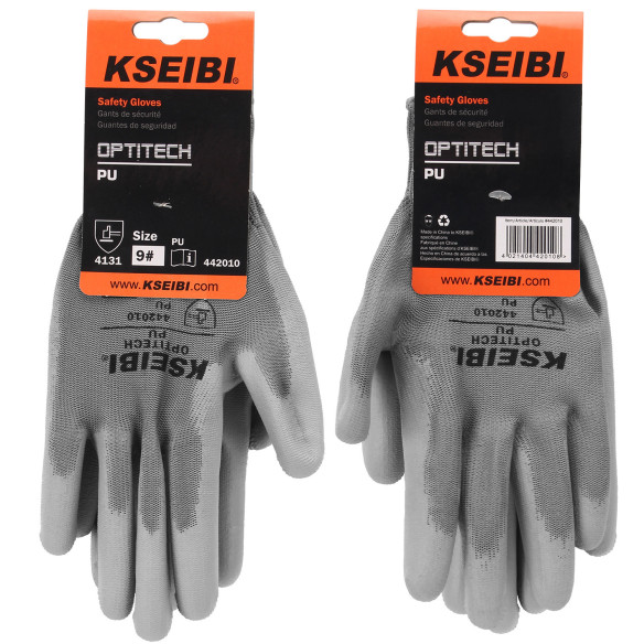 Guantes de pu para trabajo pesado resistente al desgaste | KSEIBI