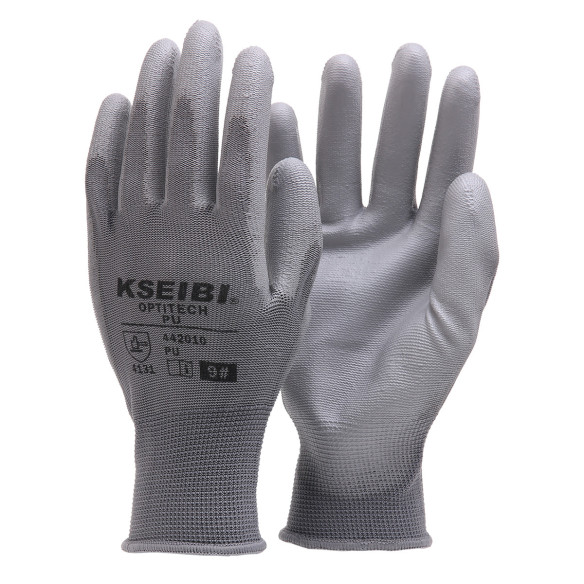 Durable and Comfortable Pu Gloves for Work and Gardening | KSEIBI