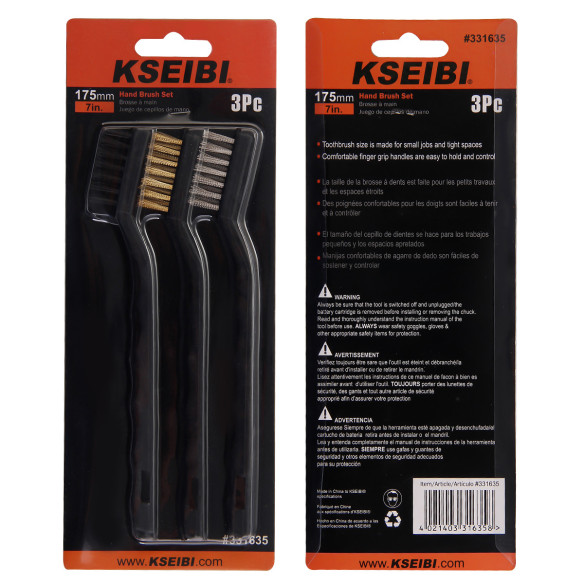 "Professional Plastic Hand Brush Set for Cleaning Tasks | KSEIBI"