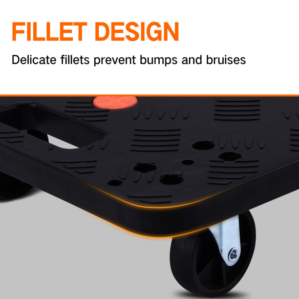 "High-Quality Plastic Dolly for Easy Moving | KSEIBI"