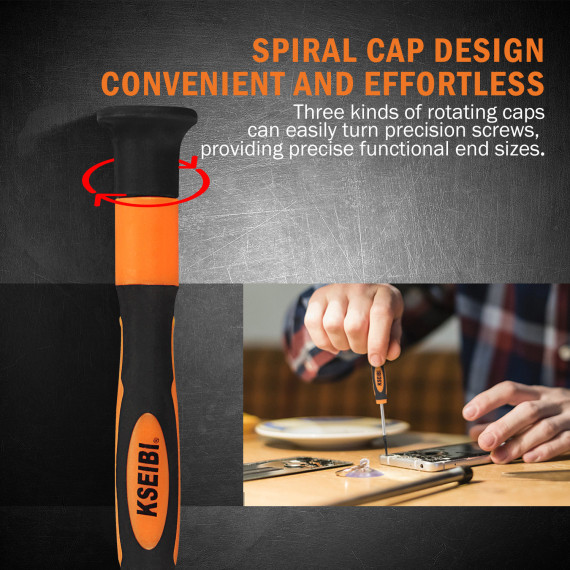 Hochwertiger Präzisions-Kreuzschraubendreher Phillips für professionelle Anwendungen | KSEIBI