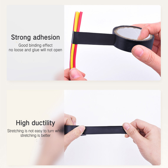Bandă izolatoare PVC pentru reparații electrice | KSEIBI