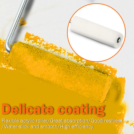 Mini rouleau à peinture 100x10mm pour travaux de précision | KSEIBI