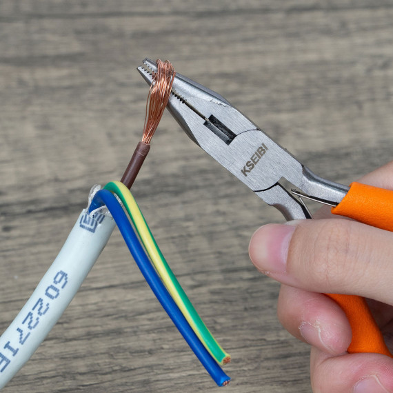 Pinces mini à bec long/PVC de qualité supérieure | KSEIBI