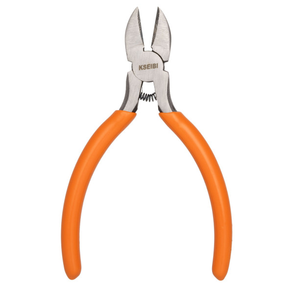 Alicates mini de corte diagonal para trabajos en PVC | KSEIBI