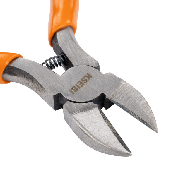 Alicates mini de corte diagonal para trabajos en PVC | KSEIBI