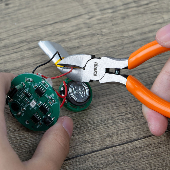 Clește diagonal mini/PVC de calitate superioară pentru lucrul precis | KSEIBI