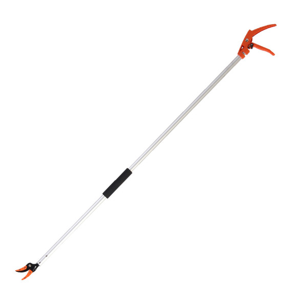 Effortlessly Trim and Hold with Long Reach Bypass Pruner | KSEIBI