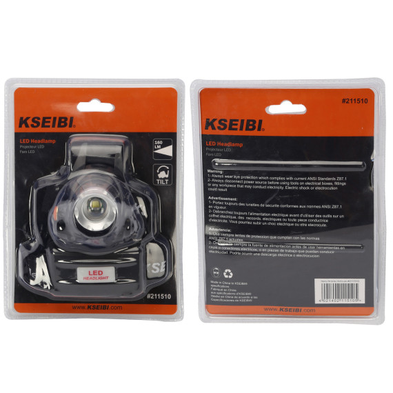 High-Powered LED Headlamp for Outdoor Activities | KSEIBI