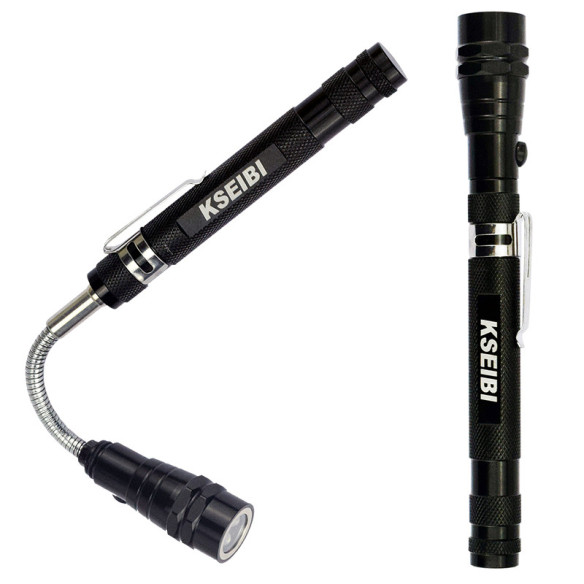 Explore in the Dark with our Extendable Magnetic LED Torch | KSEIBI