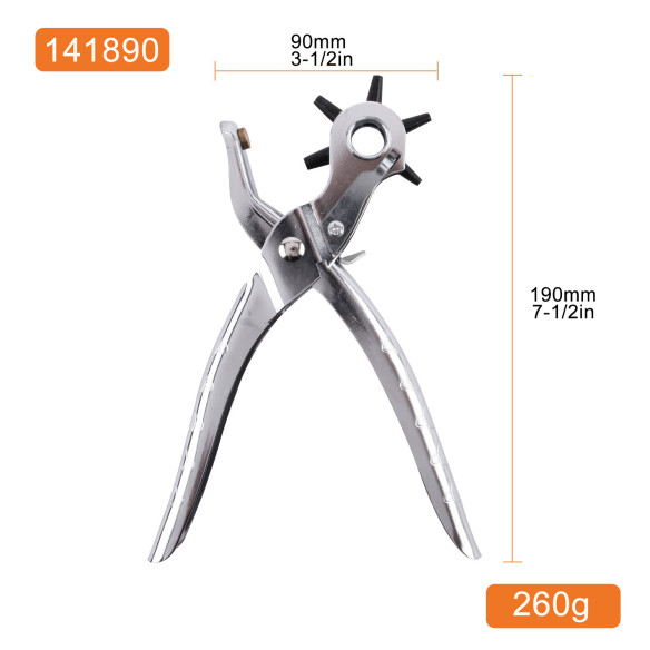 Durable Leather Punch Tool for Precise Hole Punching | KSEIBI