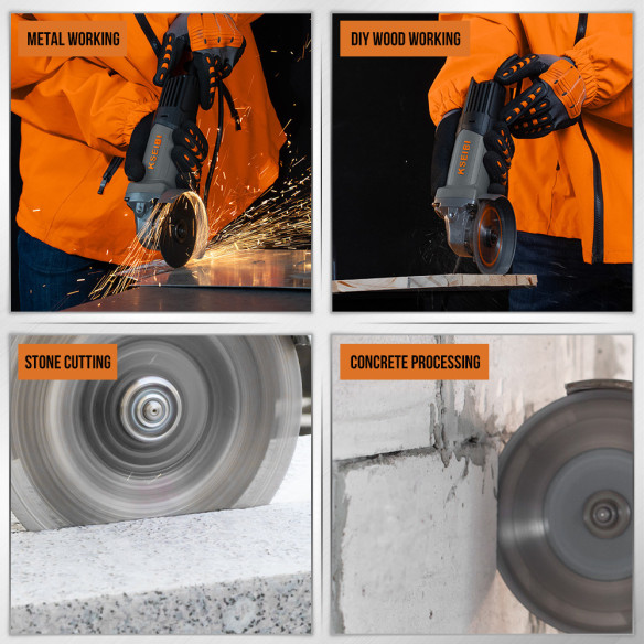 KWS 71-100 Winkelschleifer – Leistungsstarker 100mm Schleifer | KSEIBI