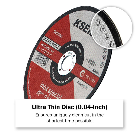 Disc de tăiere inox pentru metal | KSEIBI