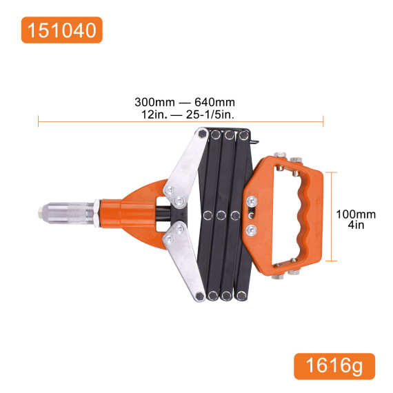 High-Quality Industrial Scissor Action Riveter for Efficient Riveting Jobs | KSEIBI
