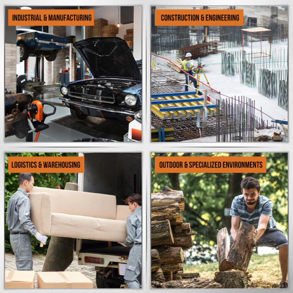 Hochwertige Industrie Handschuhe für sicheres Arbeiten | KSEIBI