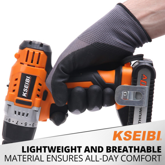 Guantes industriales de alta calidad para trabajos pesados | KSEIBI