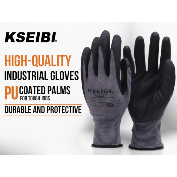 Guantes industriales de alta calidad para trabajos pesados | KSEIBI