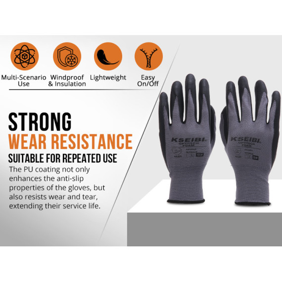 Hochwertige Industrie Handschuhe für sicheres Arbeiten | KSEIBI