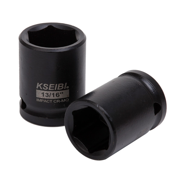 Hochwertige Schlag-Stecknuss 1/2" SAE für präzise Arbeiten | KSEIBI