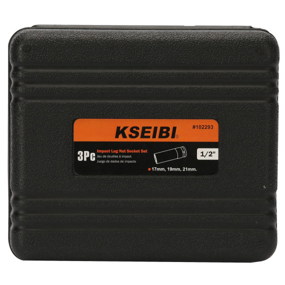 Heavy-Duty Impact Lug Nut Socket Set for Easy Removal | KSEIBI