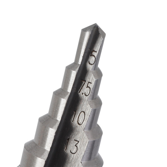 Set de burghie treaptă HSS pentru metal și lemn | KSEIBI