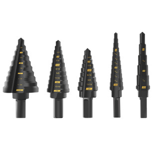 Hss Step Drill Bit Set