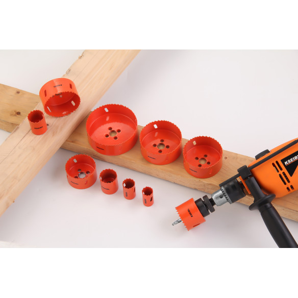 "Durable Bi-Metal Holesaws for Precision Cutting | KSEIBI"