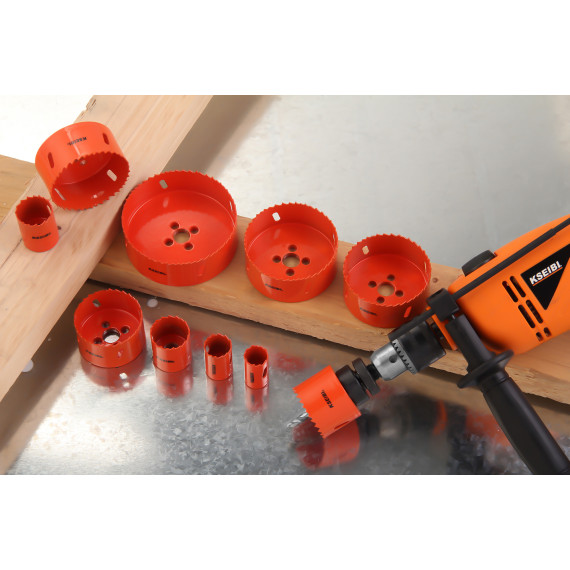Durable Bi-Metal Holesaws for Precision Cutting | KSEIBI