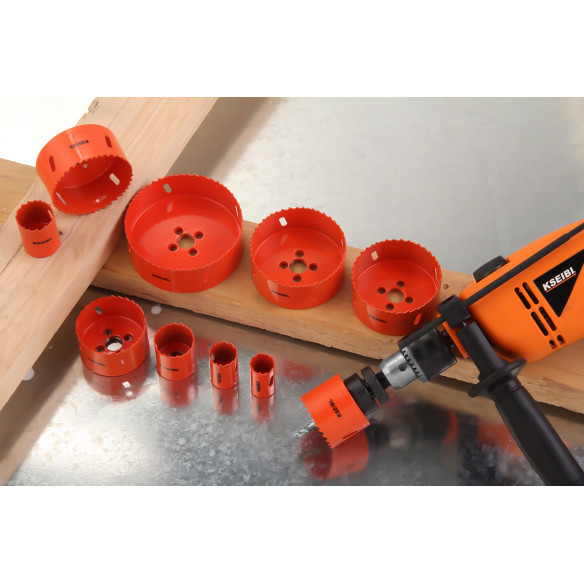 "Durable Bi-Metal Holesaws for Precision Cutting | KSEIBI"