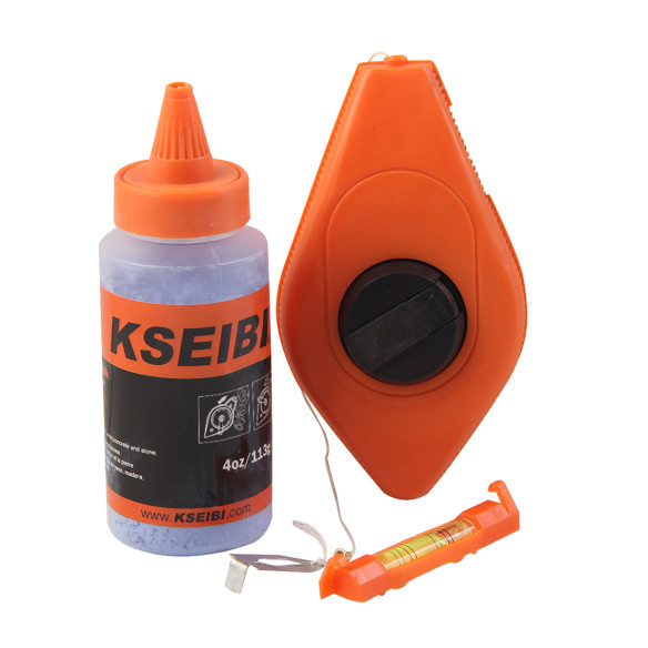 Professional Chalk Line Set for Precision Marking | KSEIBI