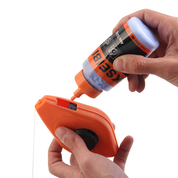 Professional Chalk Line Set for Precision Marking | KSEIBI