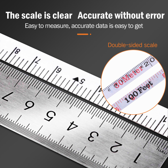 Durable Long Fiberglass Tape for Accurate Measurements | KSEIBI