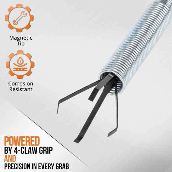 Griffe à ressort flexible pour travaux de précision | KSEIBI